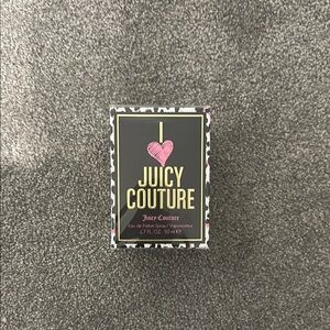 Juicy Couture Perfume Box with Pink Heart